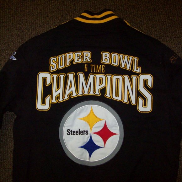 PITTSBURGH STEELERS TIME SUPER BOWL CHAMPIONSHIP JACKET Fall